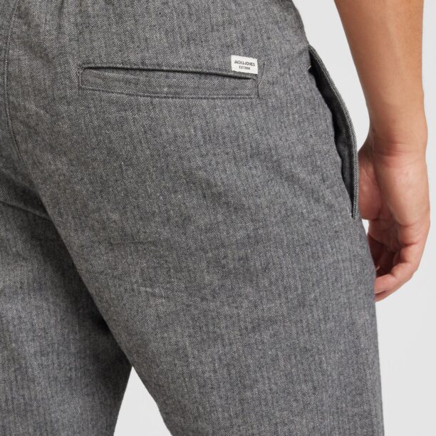 JACK & JONES Pantaloni 'JPSTKANE'  gri / gri metalic preţ