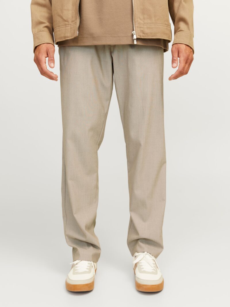 Original JACK & JONES Pantaloni 'JPSTKane Edwin'  alb kitt