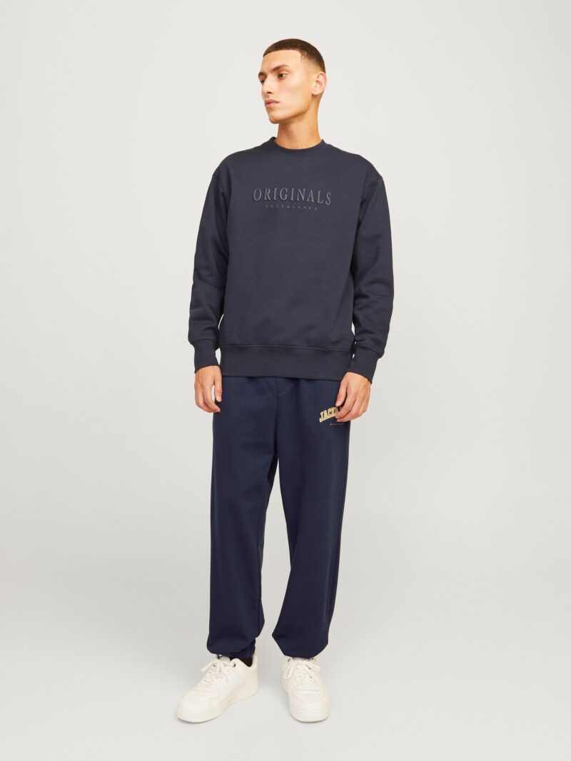 Preţ JACK & JONES Pantaloni 'JPSTKane JJCaleb'  bleumarin / portocaliu / alb