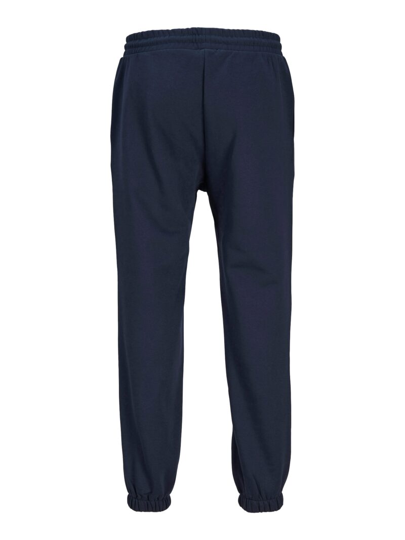 JACK & JONES Pantaloni 'JPSTKane JJCaleb'  bleumarin / portocaliu / alb