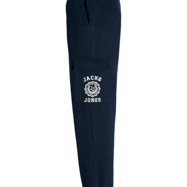 JACK & JONES Pantaloni cu buzunare 'JPSTKANE JJVICTO'  bleumarin / alb preţ