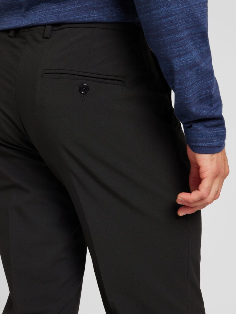 Preţ JACK & JONES Pantaloni cu dungă 'JPRBUSHWICK HARRY'  negru