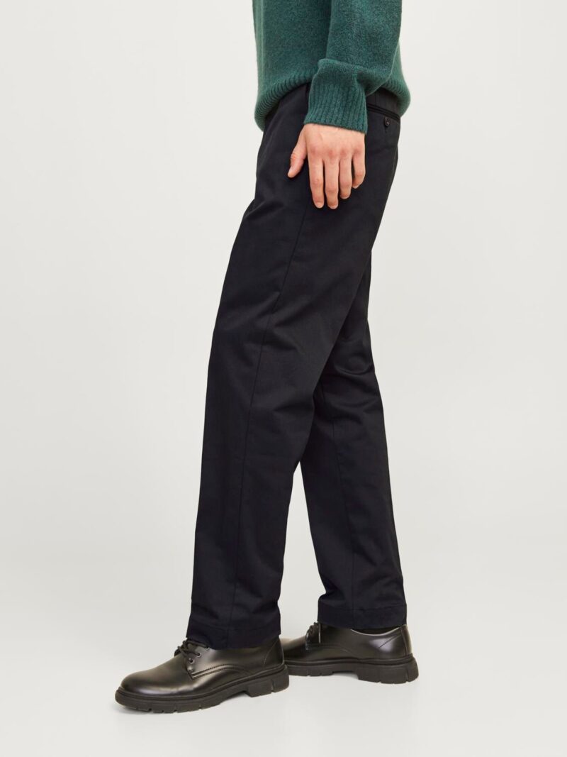 Original JACK & JONES Pantaloni cu dungă 'JPSTKane JJOtis'  negru