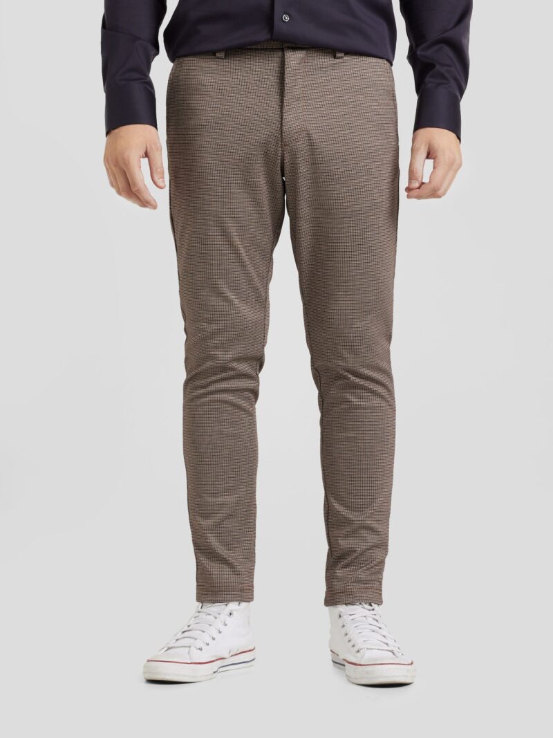 Preţ JACK & JONES Pantaloni eleganți 'JPSTMARCO JJCOOPER'  bej / maro cămilă / negru