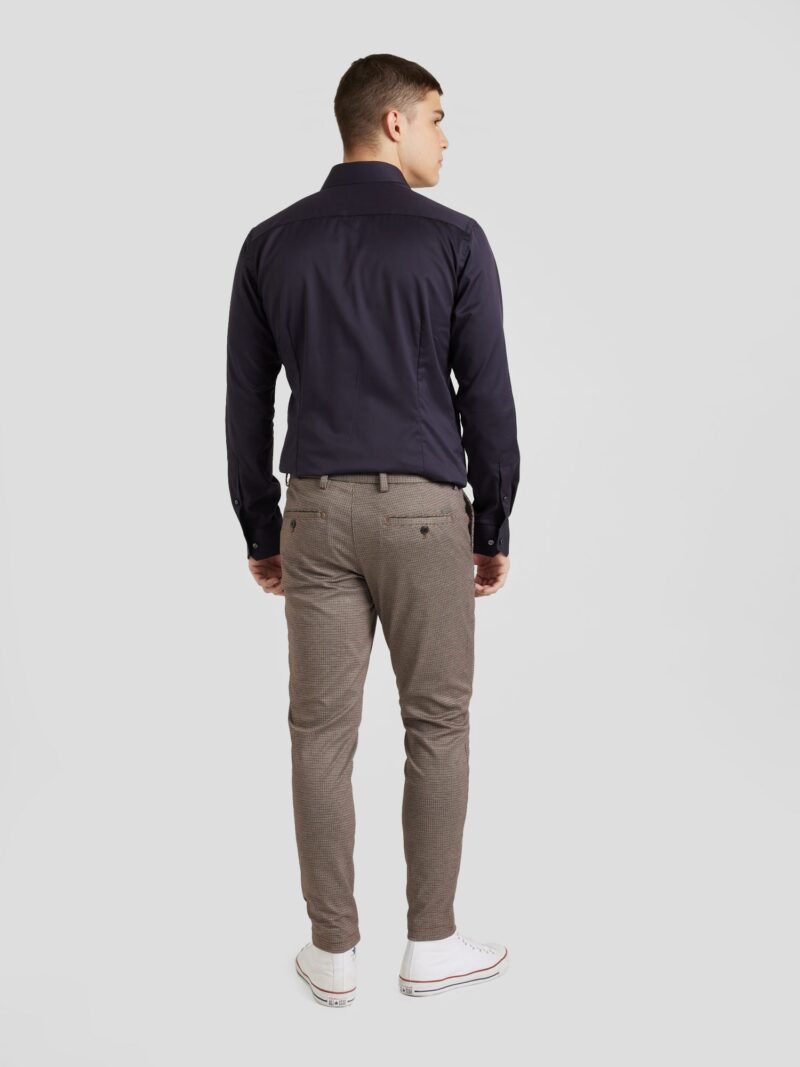 JACK & JONES Pantaloni eleganți 'JPSTMARCO JJCOOPER'  bej / maro cămilă / negru