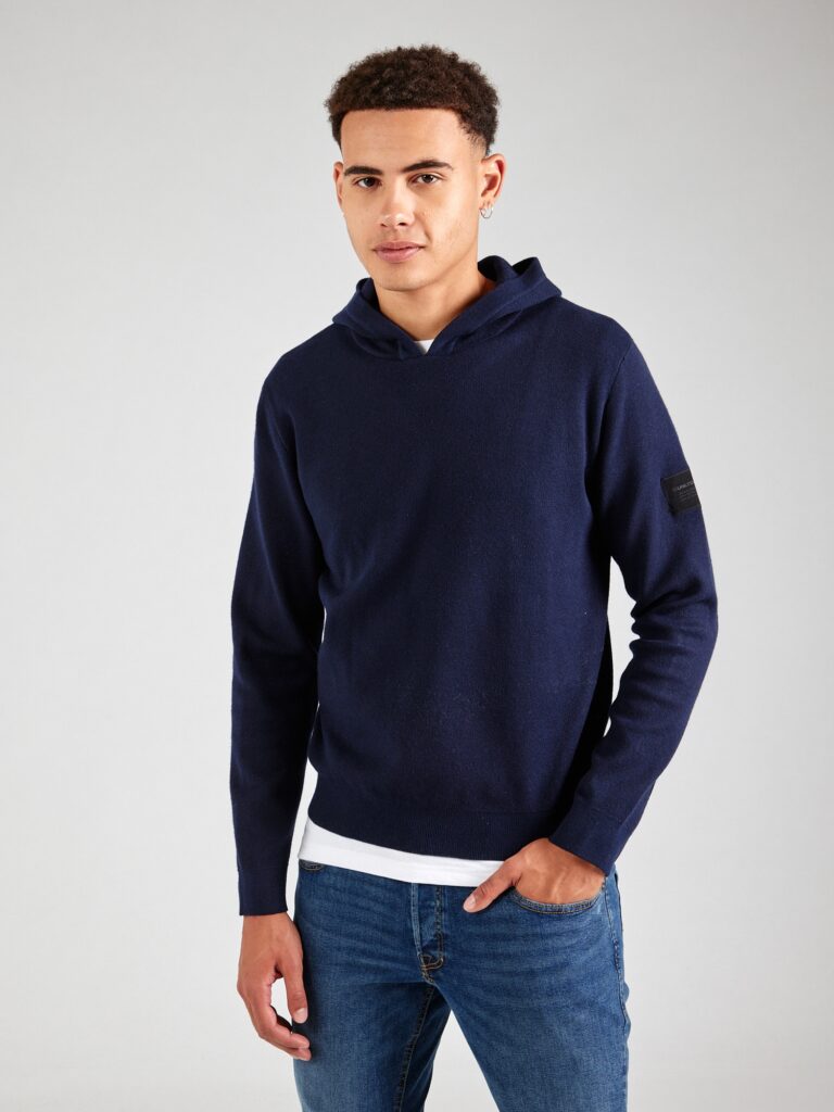 JACK & JONES Pulover 'JCOAERO'  bleumarin