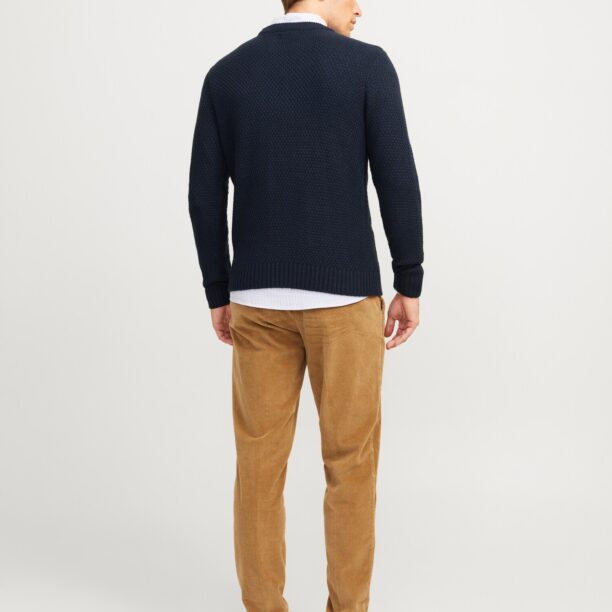 Original JACK & JONES Pulover 'JJCRAIG'  bleumarin / albastru noapte