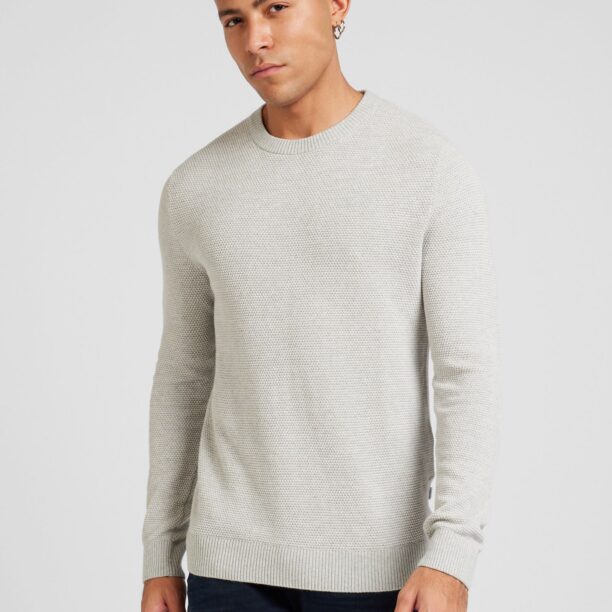 JACK & JONES Pulover 'JJEGlobe'  gri