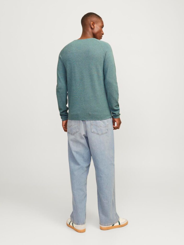 JACK & JONES Pulover 'JJEHill'  cyan