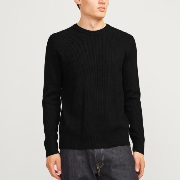 JACK & JONES Pulover 'JJEPerfect'  negru