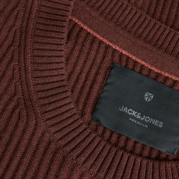 JACK & JONES Pulover 'JPRBLALIAM'  castaniu preţ