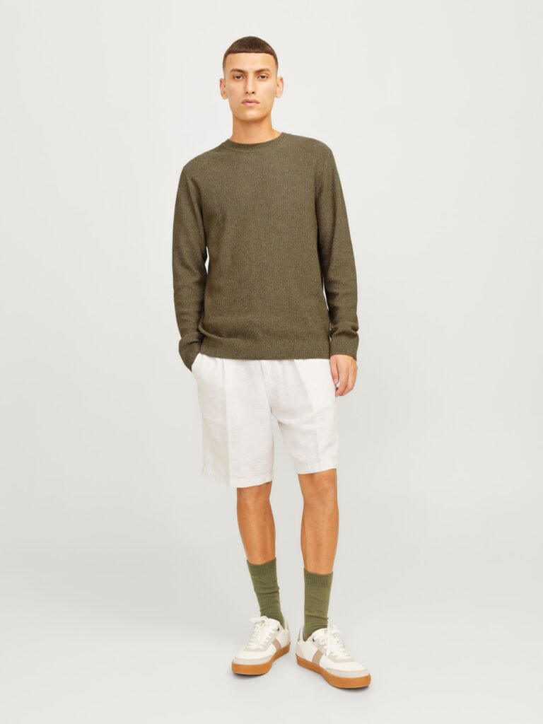 Original JACK & JONES Pulover 'JPRCCLUCAS'  oliv