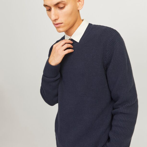 JACK & JONES Pulover 'JPRCCVIGGO'  albastru marin preţ