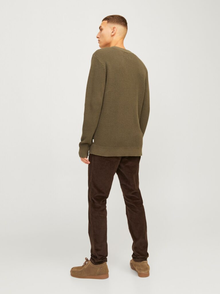 Original JACK & JONES Pulover 'JPRCCVIGGO'  oliv