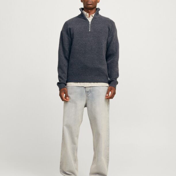 Original JACK & JONES Pulover 'Ollie'  gri închis