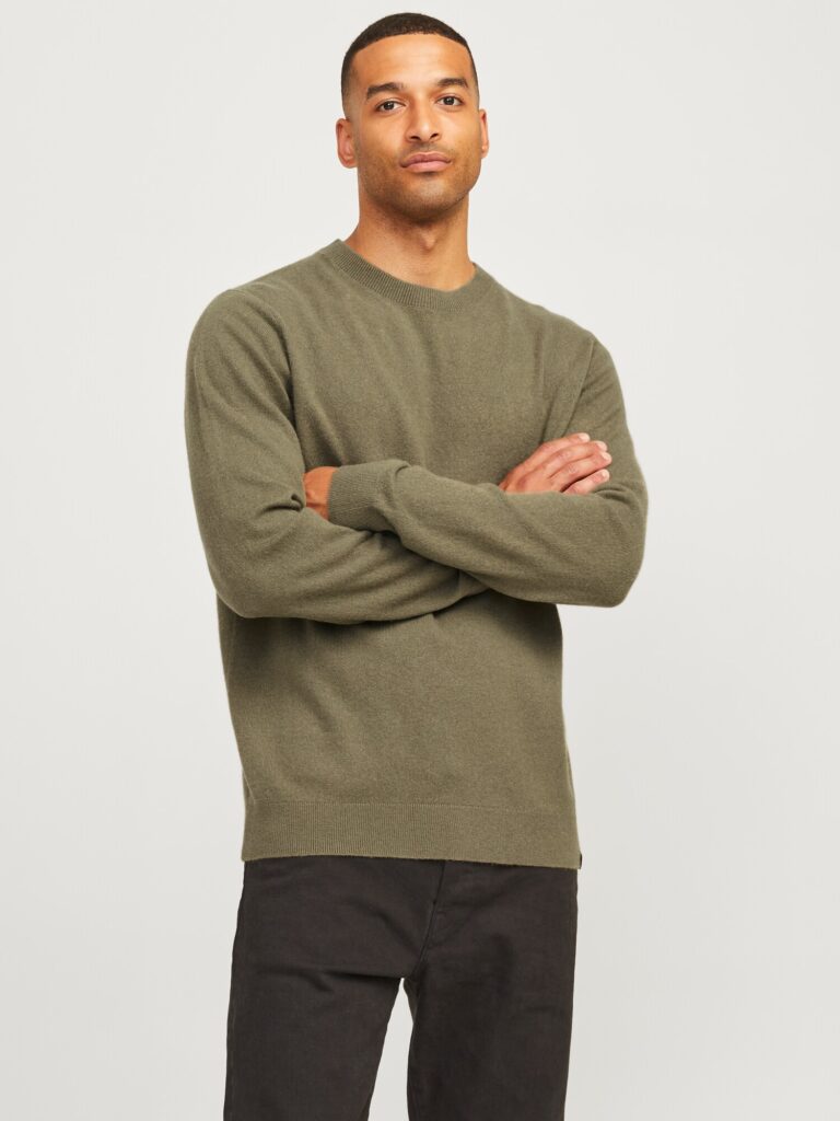 Original JACK & JONES Pulover 'RDDBROOKS'  oliv