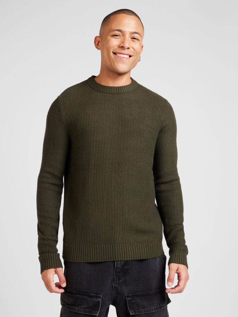 JACK & JONES Pulover  verde închis preţ