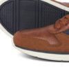 JACK & JONES Sneaker low 'JFWBARON'  bleumarin / maro coniac / roșu