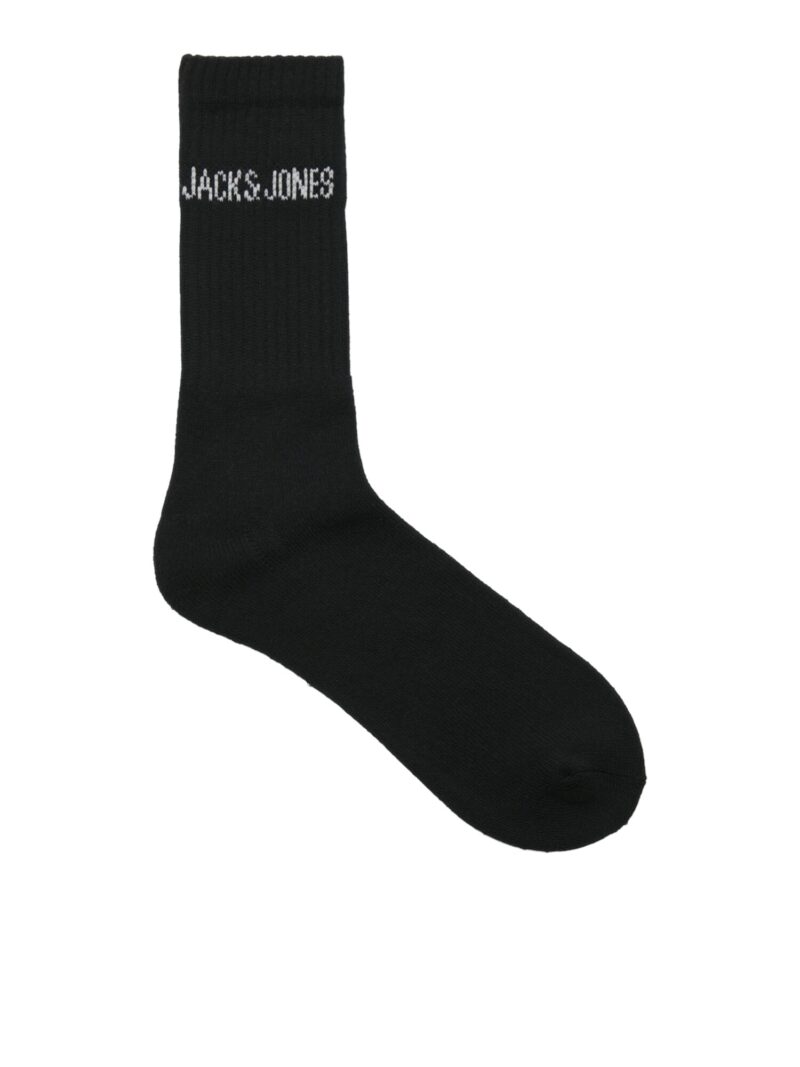 JACK & JONES Șosete 'JACREGEN'  negru / alb