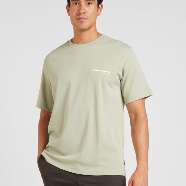 Cumpăra JACK & JONES Tricou 'JCOAERO'  verde pastel / alb