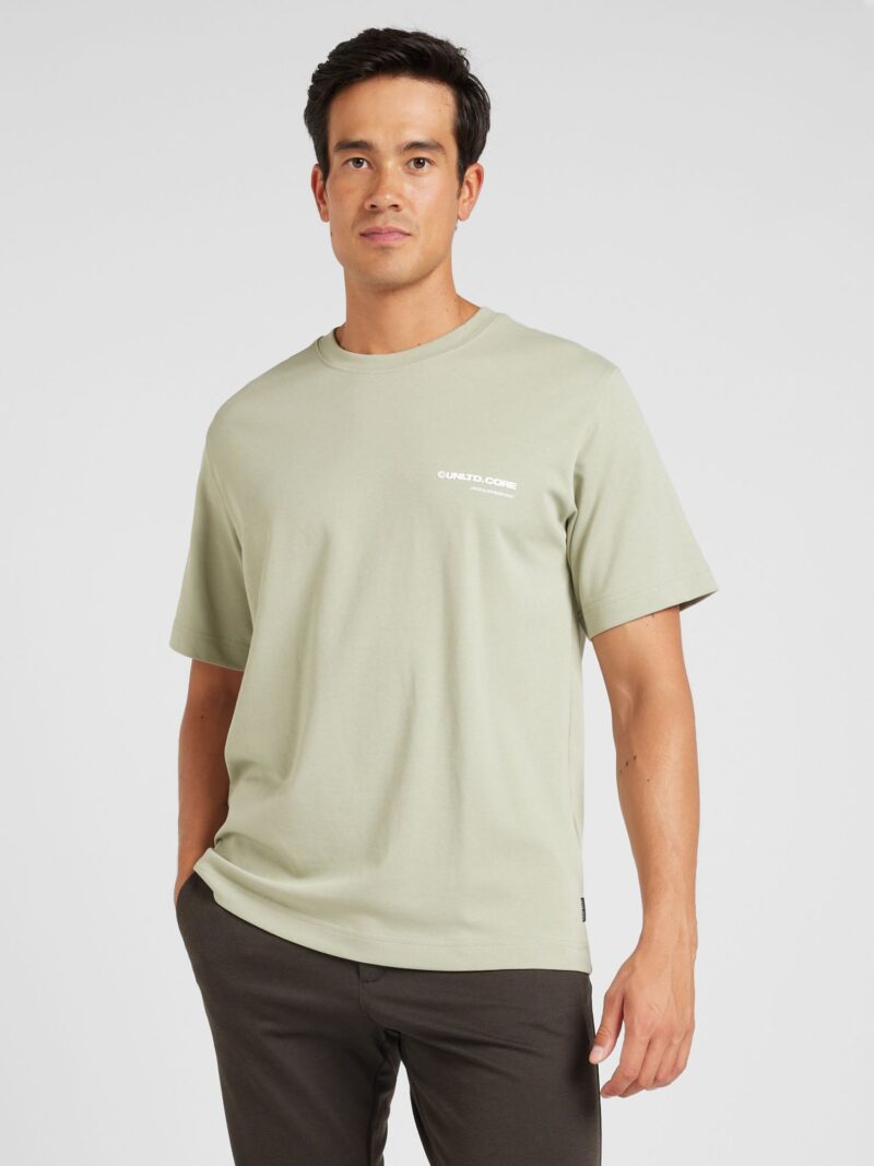 Cumpăra JACK & JONES Tricou 'JCOAERO'  verde pastel / alb