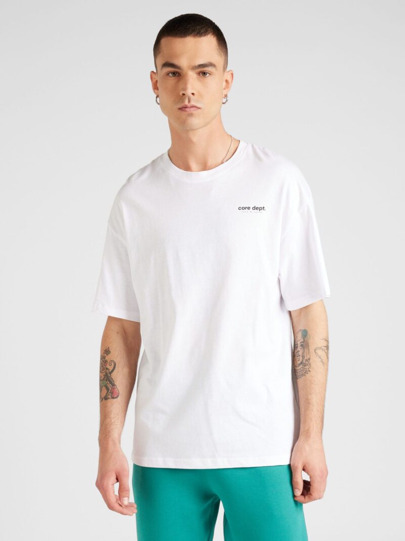 JACK & JONES Tricou 'JCOSPLASH'  mov lavandă / negru / alb