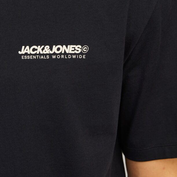 Cumpăra JACK & JONES Tricou 'JJELegacy'  negru / alb