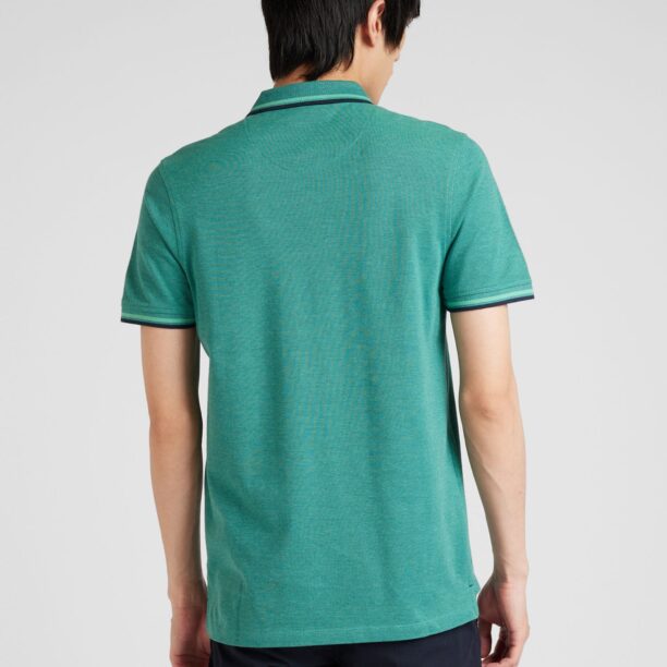 Preţ JACK & JONES Tricou 'JJEPaulos'  bleumarin / verde jad / alb