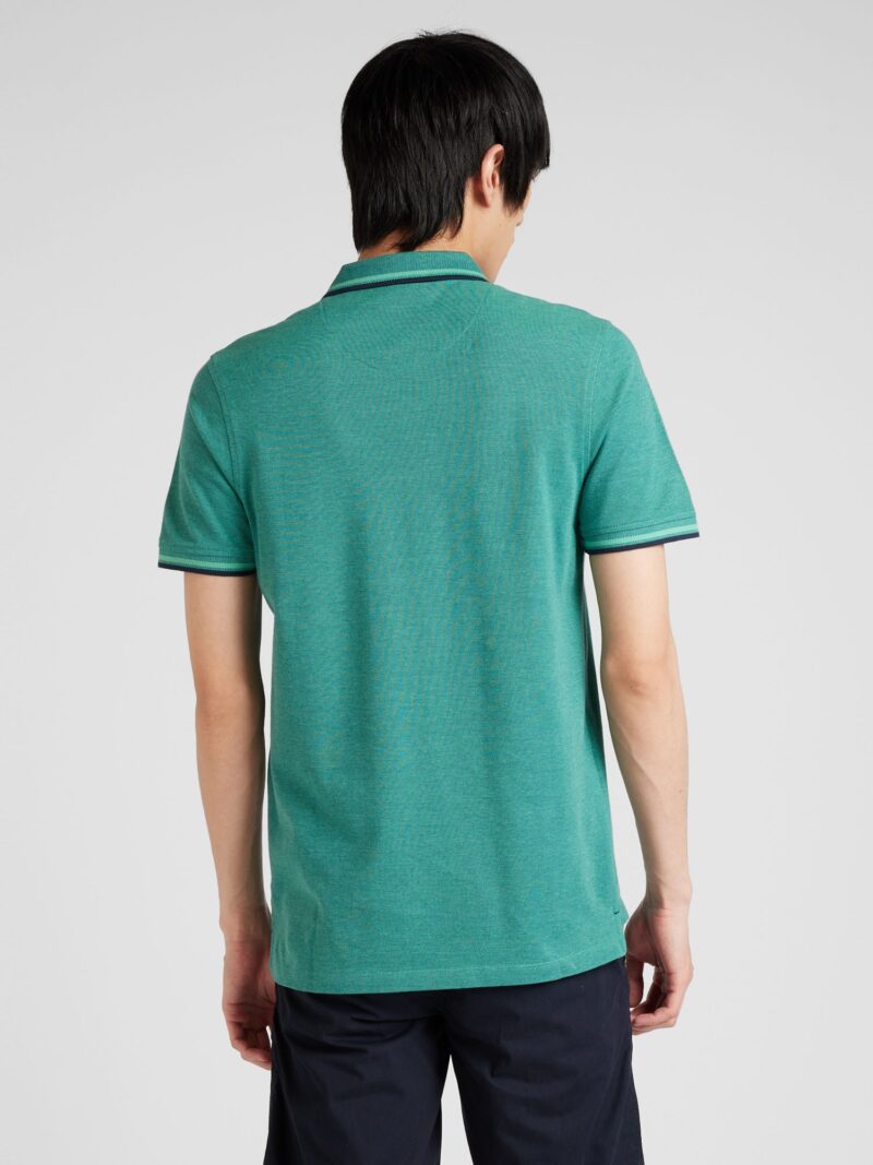 Preţ JACK & JONES Tricou 'JJEPaulos'  bleumarin / verde jad / alb