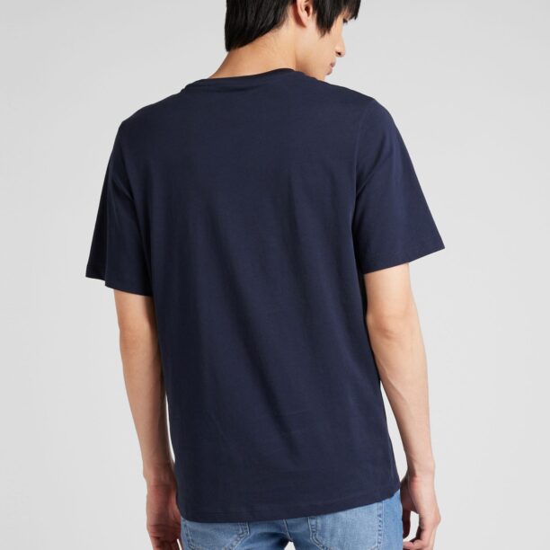 JACK & JONES Tricou 'JJFLOOR'  bleumarin / gri / alb preţ