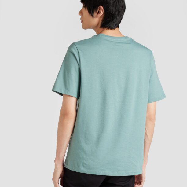 Cumpăra JACK & JONES Tricou 'JJFLOOR'  cyan / albastru deschis / maro / alb