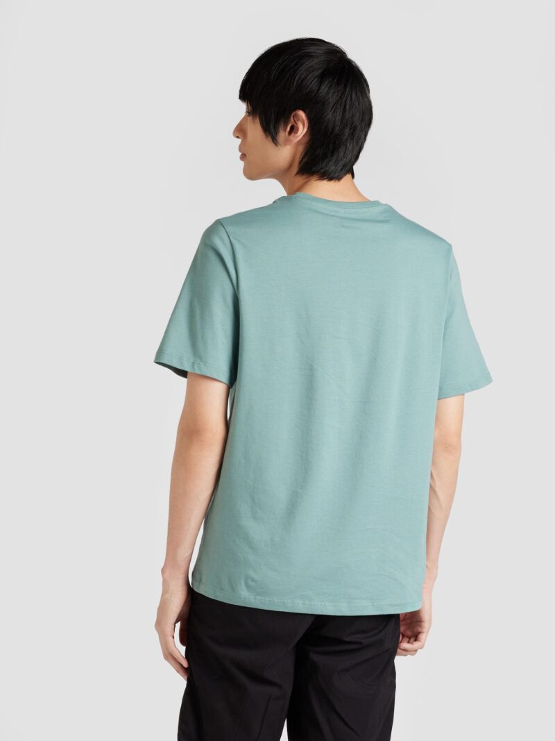 Cumpăra JACK & JONES Tricou 'JJFLOOR'  cyan / albastru deschis / maro / alb