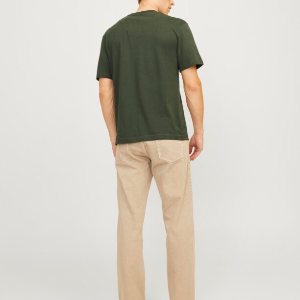 JACK & JONES Tricou 'JJHAKKAI'  verde pastel / verde închis preţ