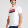 JACK & JONES Tricou 'JJNOLAN'  albastru marin / roșu / alb