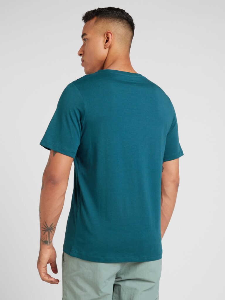 JACK & JONES Tricou 'JJSOUTH'  verde petrol / verde pastel / alb