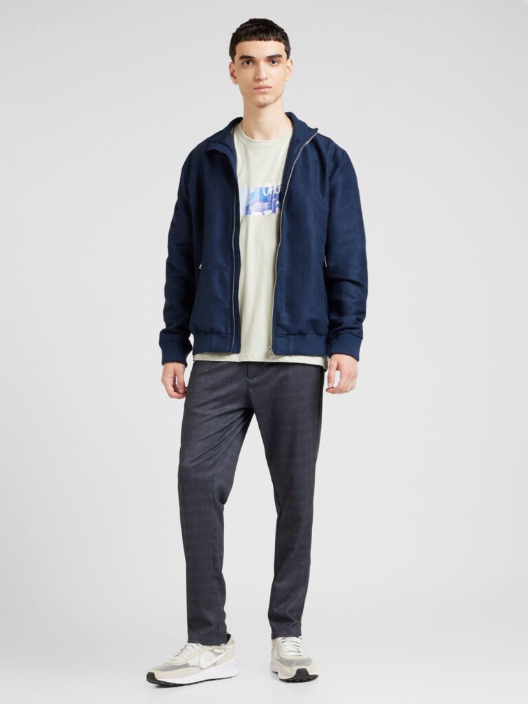 Preţ JACK & JONES Tricou 'JORBUSHWICK'  albastru / albastru deschis / gri deschis / alb