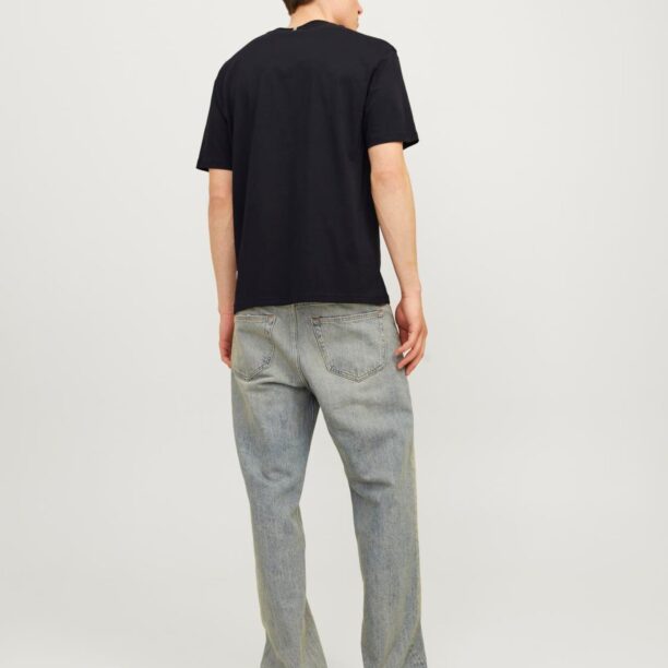 JACK & JONES Tricou 'JORFrederiksberg'  safir / verde pastel / negru / alb preţ