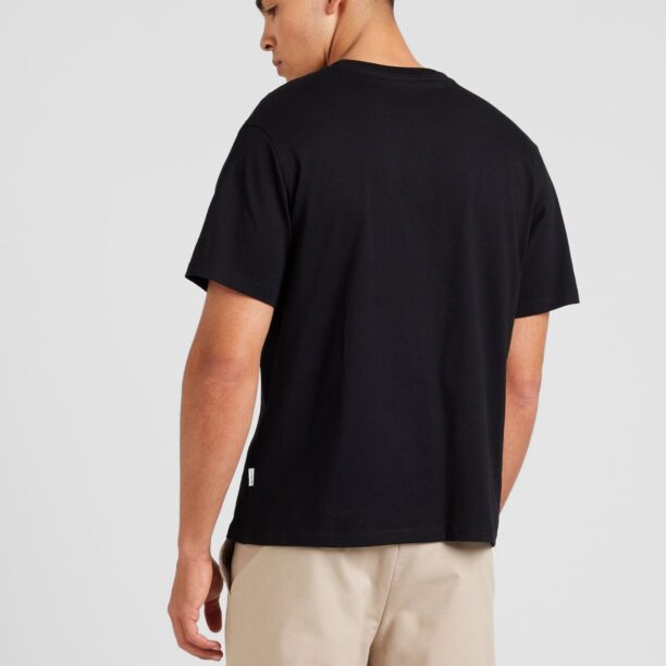 JACK & JONES Tricou 'JORNOHO'  negru / alb preţ