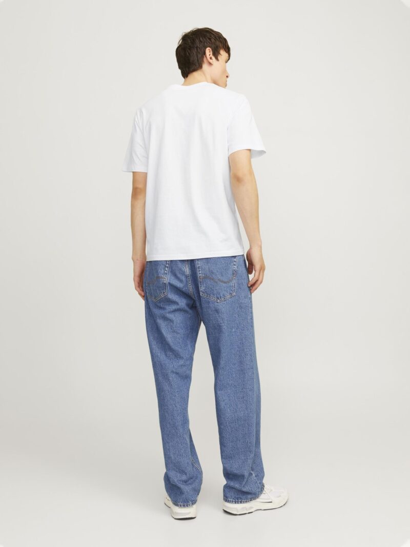 JACK & JONES Tricou 'JORVESTERBRO'  bleumarin / albastru deschis / mov deschis / alb preţ