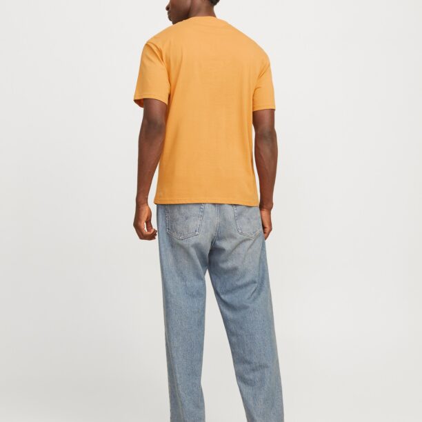 JACK & JONES Tricou 'JORVesterbro'  galben curry / alb preţ