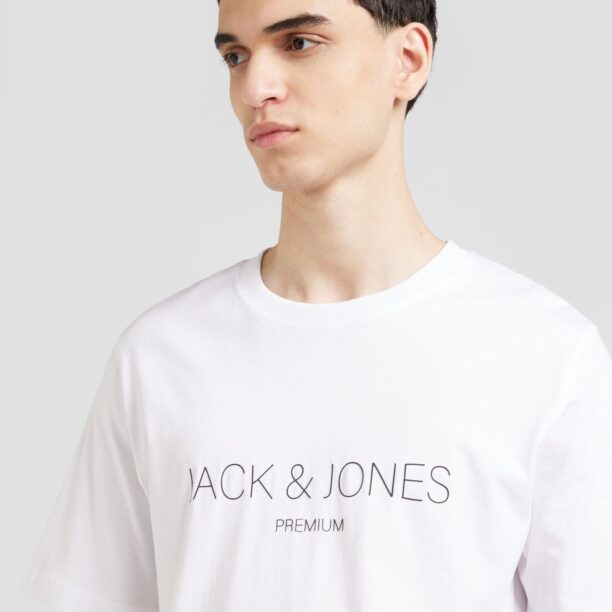 Preţ JACK & JONES Tricou 'JPRBLAJARED'  negru / alb