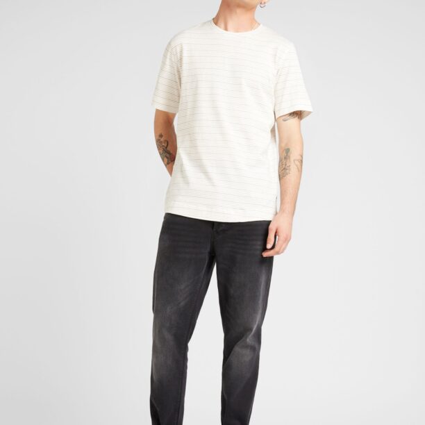 JACK & JONES Tricou 'JPRBLUHARRY'  bleumarin / kaki / alb murdar