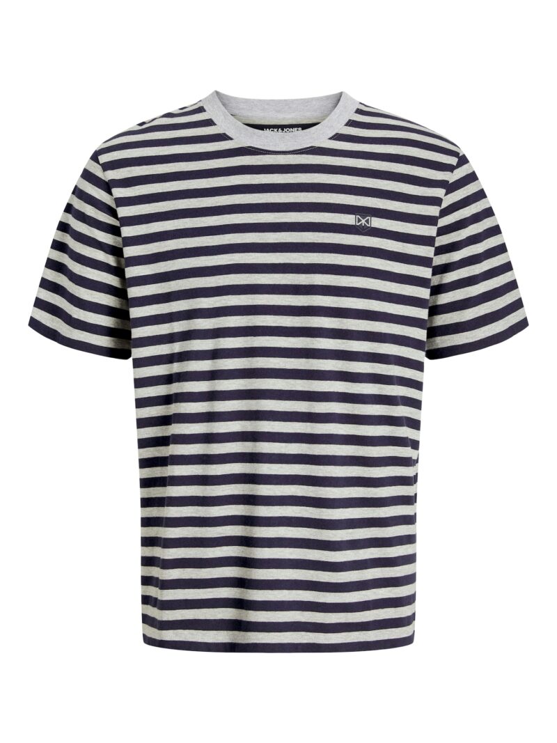 JACK & JONES Tricou 'JPRCCLOGAN'  bleumarin / gri amestecat / verde închis / alb murdar