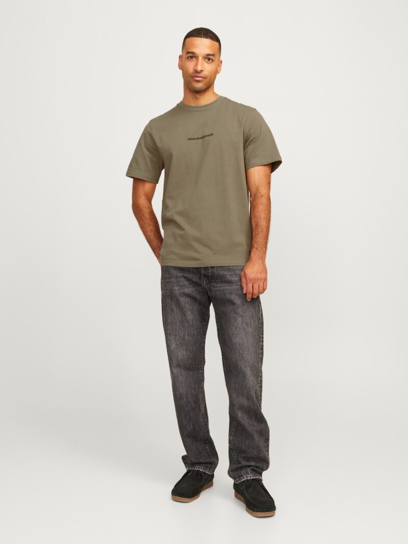 Preţ JACK & JONES Tricou 'RDDBARRY'  kaki / roșu / negru