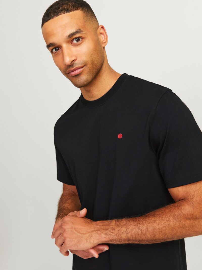 JACK & JONES Tricou 'RDDRoad'  roșu deschis / negru preţ