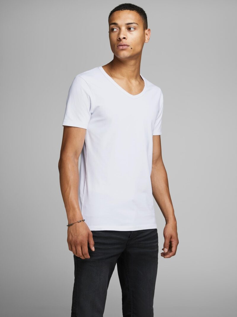 JACK & JONES Tricou  alb