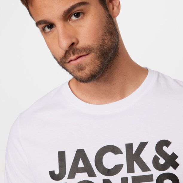 Preţ JACK & JONES Tricou  negru / alb