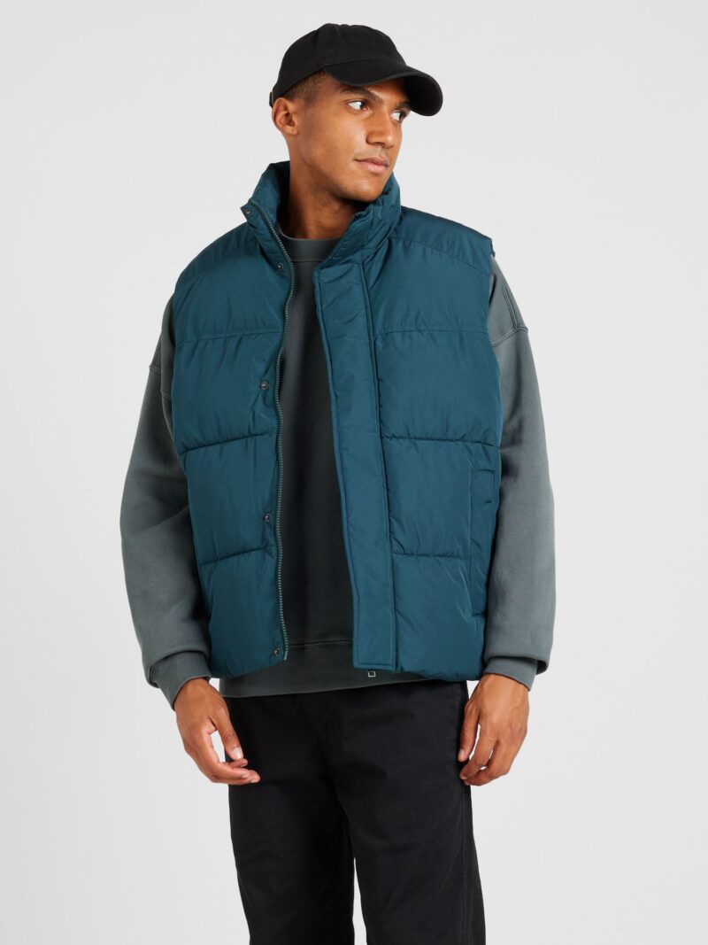 JACK & JONES Vestă 'JJEBRADLEY'  verde petrol