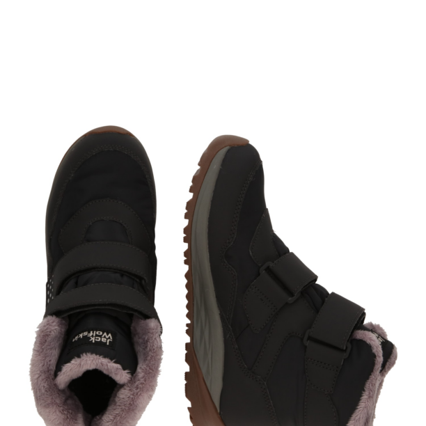 JACK WOLFSKIN Botine 'POLAR BEAR'  gri deschis / negru