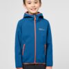 JACK WOLFSKIN Geacă outdoor 'Fourwinds'  albastru regal / portocaliu